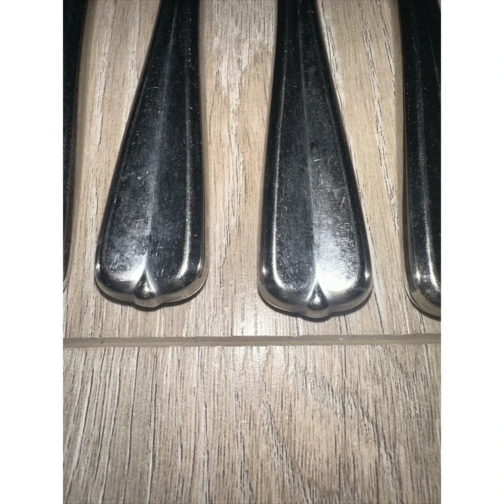 6 STAINLESS‎ STEEL SILVERWARE FLATWARE ONEIDA GALA IMPULSE DINNER KNIVES